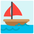 sailboat on platform Mozilla