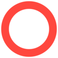 hollow red circle on platform Mozilla