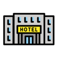 hotel on platform OpenMoji