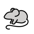 mouse on platform OpenMoji