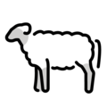 ewe on platform OpenMoji