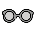 glasses on platform OpenMoji