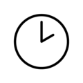 two o’clock on platform OpenMoji