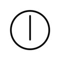 six o’clock on platform OpenMoji