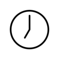seven o’clock on platform OpenMoji