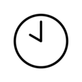 ten o’clock on platform OpenMoji