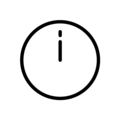 twelve o’clock on platform OpenMoji