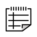 spiral notepad on platform OpenMoji