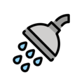 shower on platform OpenMoji