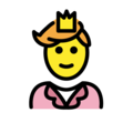 prince on platform OpenMoji