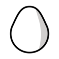 egg on platform OpenMoji