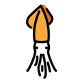 squid on platform OpenMoji