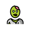 zombie on platform OpenMoji