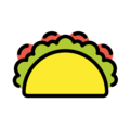 taco on platform OpenMoji