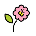 hibiscus on platform OpenMoji