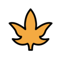 maple leaf on platform OpenMoji