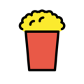popcorn on platform OpenMoji