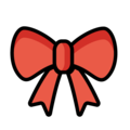 ribbon on platform OpenMoji