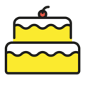 birthday on platform OpenMoji