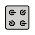 control knobs on platform OpenMoji