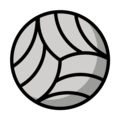 volleyball on platform OpenMoji