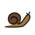 snail on platform OpenMoji