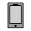 iphone on platform OpenMoji