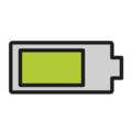 battery on platform OpenMoji