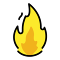 fire on platform OpenMoji