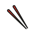 chopsticks on platform OpenMoji