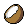 coconut on platform OpenMoji