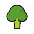 broccoli on platform OpenMoji