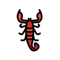 scorpion on platform OpenMoji