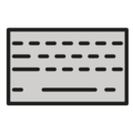 keyboard on platform OpenMoji