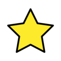 star on platform OpenMoji