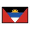 flag: Antigua & Barbuda on platform OpenMoji