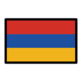 flag: Armenia on platform OpenMoji