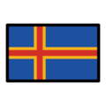 flag: Åland Islands on platform OpenMoji