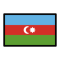 flag: Azerbaijan on platform OpenMoji