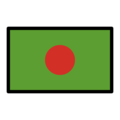flag: Bangladesh on platform OpenMoji