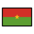 flag: Burkina Faso on platform OpenMoji