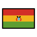flag: Bolivia on platform OpenMoji