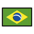 flag: Brazil on platform OpenMoji