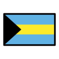 flag: Bahamas on platform OpenMoji