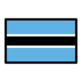 flag: Botswana on platform OpenMoji
