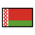 flag: Belarus on platform OpenMoji