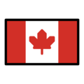 flag: Canada on platform OpenMoji
