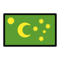 flag: Cocos (Keeling) Islands on platform OpenMoji