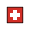 flag: Switzerland on platform OpenMoji