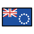 flag: Cook Islands on platform OpenMoji